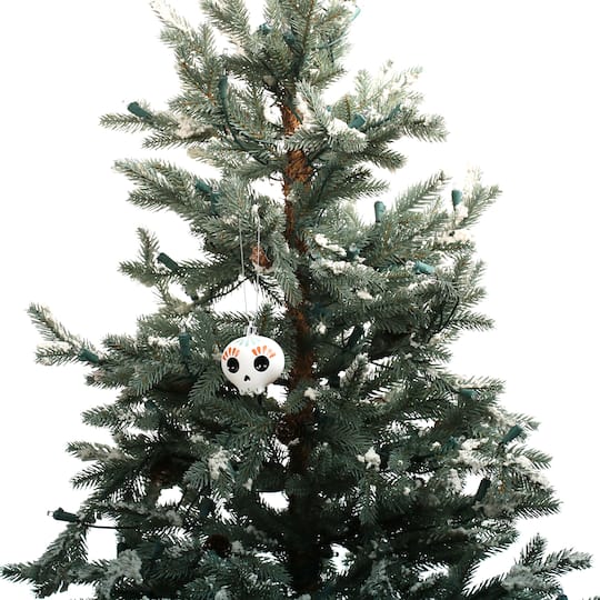 3 Pack Ghost Skull Halloween Ornaments by Ashland®